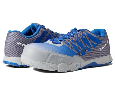 Reebok Work Speed Tr Work Sd10 Comp Toe Women's Shoes Grey/blue: 11 B - Medium In Multi