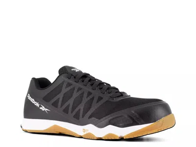 Reebok Work Speed Training Composite Work Shoe In Black