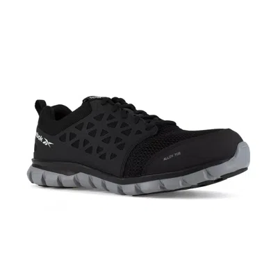 Reebok Work Sublite Cushion Rb041 Womensb Black Alloy Toe Work Shoes Ham684