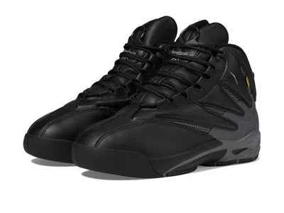 Reebok Work The Blast Work Cowboy Boots Black / Dark Gray : 7 E - Wide, Leather In Multi