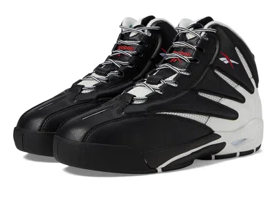 Reebok Work The Blast Work Cowboy Boots Black / White : 6.5 D - Medium, Leather In Multi