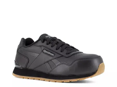 Reebok Work Wide Width Harman Composite Toe Work Sneaker In Black