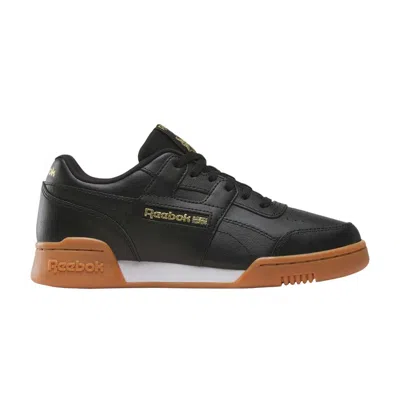 Pre-owned Reebok Workout Plus Big Kid 'black Gum' | Kid's Size 5
