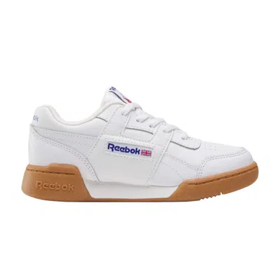 Pre-owned Reebok Workout Plus Little Kid 'white Vector Blue Red' | Kid's Size 2.5