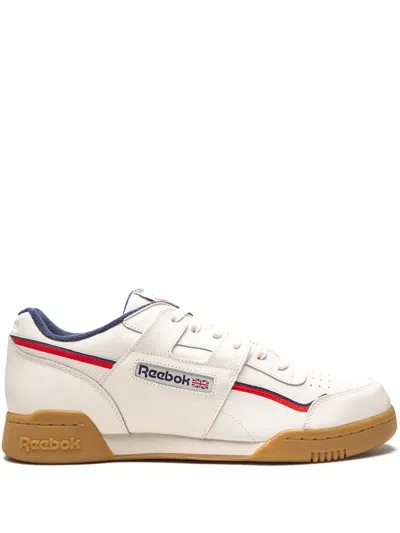 Reebok Workout Plus Low-top Sneakers In Weiss