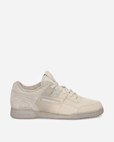 Reebok Workout Plus Og Sneakers Oat Gradient Suede In Neutral