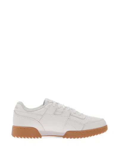Reebok Workout Plus Ripple Sneakers In White
