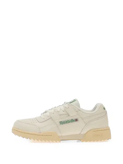 Reebok Workout Plus Ripple Sneakers In White