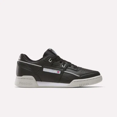 Reebok Workout Plus Shoes In Black