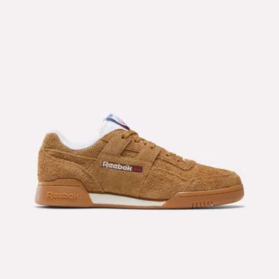 Reebok Workout Plus Shoes In Brown