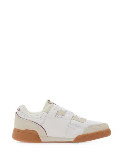 Reebok Workout Plus Sneakers In White