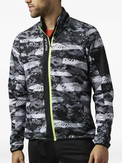 Reebok Woven Running Jacket In Multi