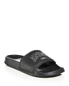 Reebok X Anine Bing Women's Classic Leather Slide Sandals In Black/white
