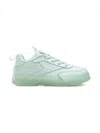 Reebok X Cardi B Club C Td Sneakers In Green