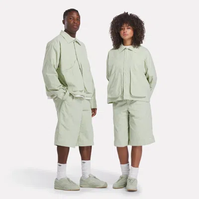 Reebok X Chukwu Coaches Jacket In Green