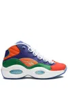 Reebok X Concepts Question Mid Sneakers In Blue