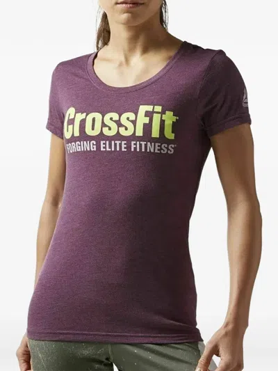Reebok X Crossfit Elite Fitness T-shirt In Purple