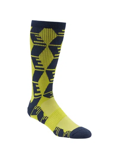 Reebok X Crossfit Graphic Socks In Yellow
