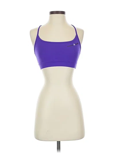 Pre-owned Reebok X Crossfit Sports Bra In Purple