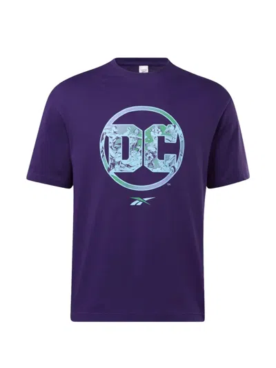 Reebok X Dc Graphic T-shirt In Purple