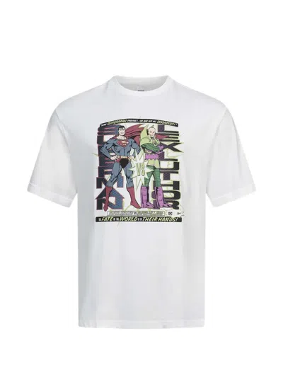 Reebok X Dc Superman Graphic T-shirt In White