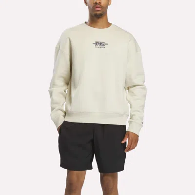 Reebok X F45 Training Relaxed Graphic Sweatshirt In Linen