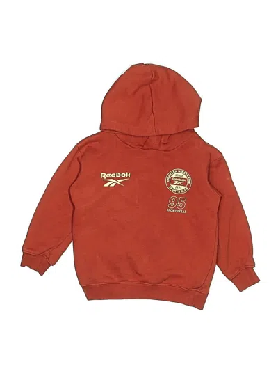 Pre-owned Reebok X H&m Kids' Pullover Hoodie In Orange