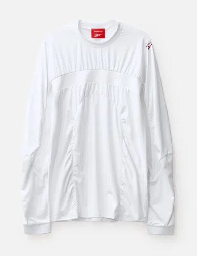 Reebok X Kanghyuk Track Pants Panelled Long Sleeve T-shirt In White
