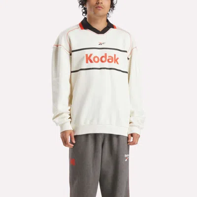 Reebok X Kodak Crew Sweatshirt In Neutral