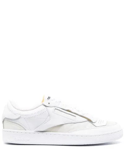 Reebok X Maison Margiela Club C Re-co Low-top Sneakers In White