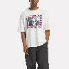 Reebok X Obey Graphic T-shirt In Gray
