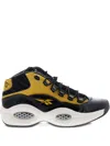Reebok X Peanuts X Question Mid Boldly Sneakers In Black
