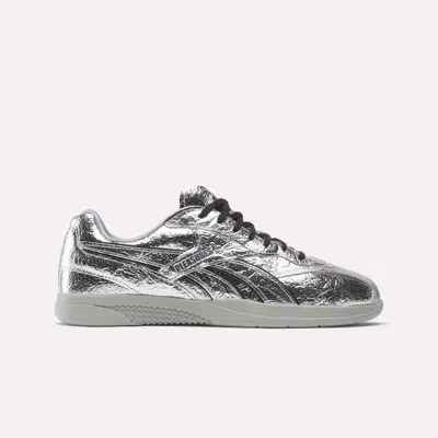 Reebok X Pleasures Hammer Street Shoes In Silver