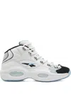 Reebok X Question Anuel Aa "white/core Black/digital Blue" Sneakers In White