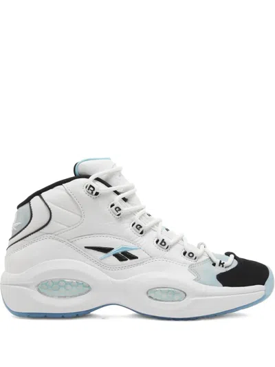 Reebok X Question Anuel Aa "white/core Black/digital Blue" Sneakers