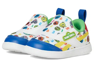Reebok X Sesame Street Club C Revenge Slip On (toddler) Kids Shoes White/green/yellow : 10 Toddler M
