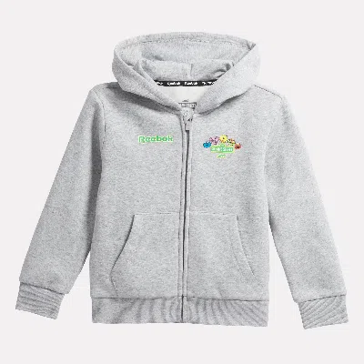Reebok X Sesame Street Full-zip Hoodie In Gray