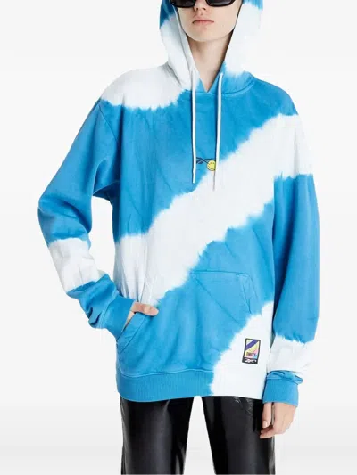 Reebok X Smiley Hooded Jacket In Blue