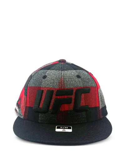Reebok X Ufc Buffalo Plaid Flannel Cap In Multi