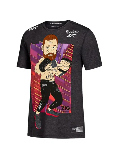 Reebok X Ufc Legacy Walkout T-shirt In Black