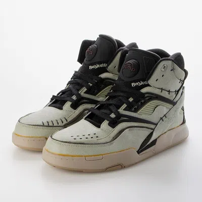 Pre-owned Reebok X Universal Monsters Pump Tz 100210066 Green Black In Green, Black