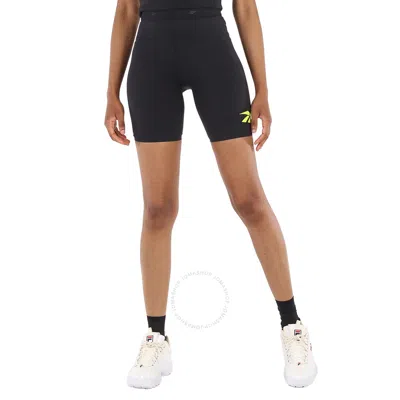 Reebok X Victoria Beckham Black Logo Bike Shorts