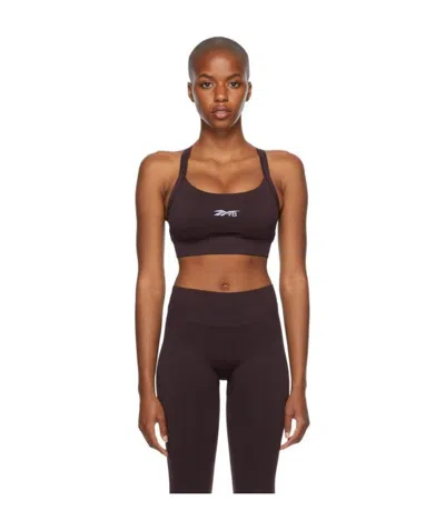 Reebok X Victoria Beckham Seamless Sports Bra In Black