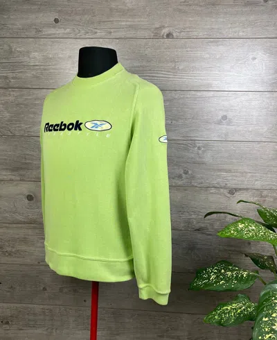 Pre-owned Reebok X Vintage Reebok Sweatshirt In Color In Green