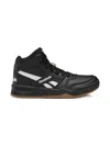 Reebok Youth Court Gs High-top Sneakers In Black
