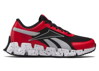 Pre-owned Reebok Zig Dynamica 2 Justin Fields Sneakers In Red/grey/white