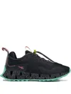 Reebok Zig Dynamica Adventure "black/true Pink" Sneakers In Black