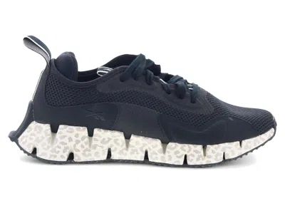 Pre-owned Reebok Zig Dynamica Black Leopard (women's) Sneakers In Core Black/rose Gold/chalk In Multi