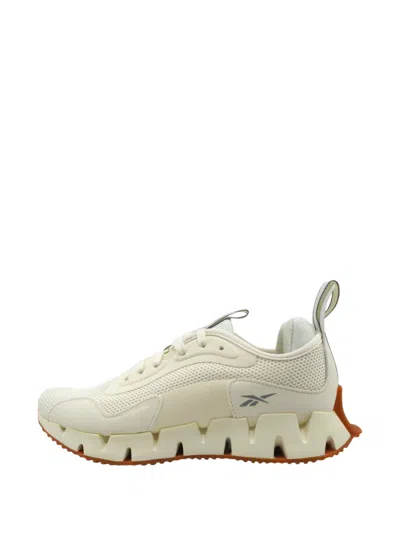 Reebok Zig Dynamica Lace-up Performance Sneakers In Neutral