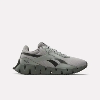 Reebok Zig Dynamica Str Running Shoes In Gray
